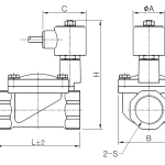 2-Way Solenoid Valve for Water (Normally Closed)
