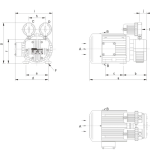 Rotary Vane Vacuum Pump  SML-280